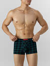 MARK FORMELLE Трусы 575362 411229 черная клетка на зеленом
