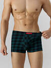 MARK FORMELLE Трусы 575362 411229 черная клетка на зеленом