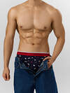 MARK FORMELLE Трусы 575375 411228-2 НГ набивка на т.синем +красный