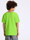 Апрель Футболка 575447 1ПДФК4332001 ярко-салатовый