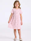 Апрель Платье 575451 1ДПК4967223н розовые сердечки на светло-розовом