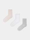 MARK FORMELLE Детские носки 575640 430A-3175 белый /св.серый меланж /зефирный/