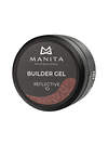 MANITA Гель моделирующий для ногтей светоотражающий / Builder Gel Reflective №10, 15 мл 575763 28239 