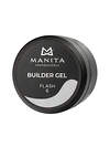 MANITA Гель моделирующий для ногтей с хлопьями юки / Builder Gel Flash №06, 15 мл 575782 28223 