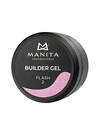 MANITA Гель моделирующий для ногтей с хлопьями юки / Builder Gel Flash №02, 15 мл 575783 28219 