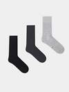 MARK FORMELLE Мужские носки 575958 001A-001 серый меланж /графитовый /черный/
