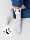 MARK FORMELLE Мужские носки 575963 107A-3090 сер.меланж /св.сер.мел /джинсовый/