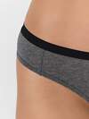 MARK FORMELLE Трусы 576026 412247H-3 меланж темно-серый+гортензия +черный