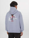 MARK FORMELLE Худи 576050 121898 лавандовая дымка +печать