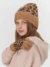 MARK FORMELLE Шапка 576056 MF24017 леопард