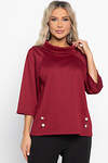 LT Collection Джемпер 576073 Б15003-18М бордовый