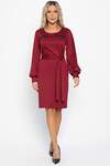 LT Collection Платье 576083 П15012-18М бордовый