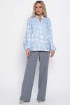 LT Collection Блуза 576084 Б15015-18М голубой