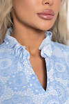 LT Collection Блуза 576084 Б15015-18М голубой