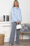 LT Collection Блуза 576084 Б15015-18М голубой