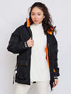 BATIK Бомбер 576209 522-23в-5 Черный/ярко-оранжевый