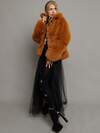 BATIK Шуба 576419 810-24о-4 Темная охра