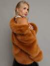 BATIK Шуба 576419 810-24о-4 Темная охра