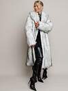 BATIK Шуба 576425 819-24о-2 Белый с черными кончиками