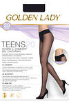 Golden Lady Колготки 576491 TEENS 20 Vita Bassa Nero (Черный)
