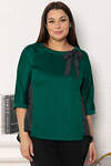 LT Collection Блуза 576619 Б15001-18М зеленый
