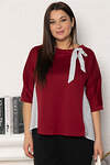 LT Collection Блуза 576620 Б14997-18М бордовый