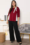 LT Collection Блуза 576620 Б14997-18М бордовый