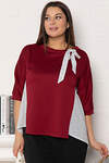 LT Collection Блуза 576620 Б14997-18М бордовый