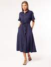 VILATTE Платье 576691 D42.220 темно-синий
