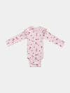 MARK FORMELLE Боди детское 576695 13017-2 сердца на св.розовом +цветочки на розовом