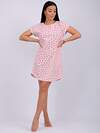 Malina Туника 576809 5919пи розовый/белый