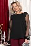 LT Collection Блуза 576891 Б14940-31М черный