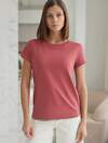 VILATTE Футболка 576901 D49.155 т.коралл