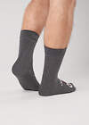 CLEVER Носки 576982 К6566Л меланж т.серый