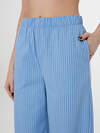 MARK FORMELLE Брюки 577019 532524-1 сине -голубая полоска +печать