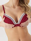 MARK FORMELLE Бюстгальтер 577021 512503 сердечки на т.красном