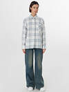 MARK FORMELLE Рубашка 577164 122963 серая клетка