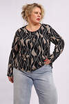 Натали Туника 577320 29021 черно-белый