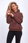 Натали Толстовка 577327 29019 коричневый