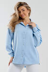 Натали Рубашка 577338 36987 голубой