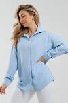 Натали Рубашка 577338 36987 голубой