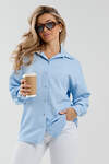 Натали Рубашка 577338 36987 голубой