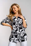 Натали Туника 577389 36970 черно-белый