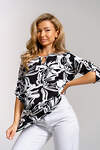 Натали Туника 577389 36970 черно-белый