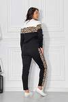 Натали Костюм 577390 Костюм женский Леопард черный+леопард