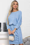 LT Collection Платье 577436 П15094-19М голубой