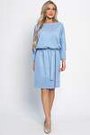 LT Collection Платье 577436 П15094-19М голубой