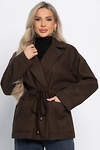 LT Collection Пальто 577437 Б15088-7М коричневый