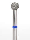 MANITA Фреза алмазная шар для аппаратного маникюра 866.104.001.048.050 ФАШ-5C, синяя насечка, ø 5 мм, 5 шт. 577574 28355 