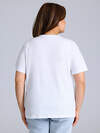 Апрель Футболка 577573 1ЖДФК3298001 белый